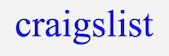 Craigslist Logo